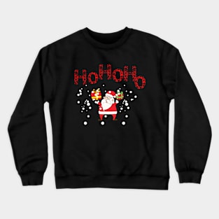 HO HO HO Merry Christmas Santa Claus,Christmas Gifts,Santa Hat Crewneck Sweatshirt